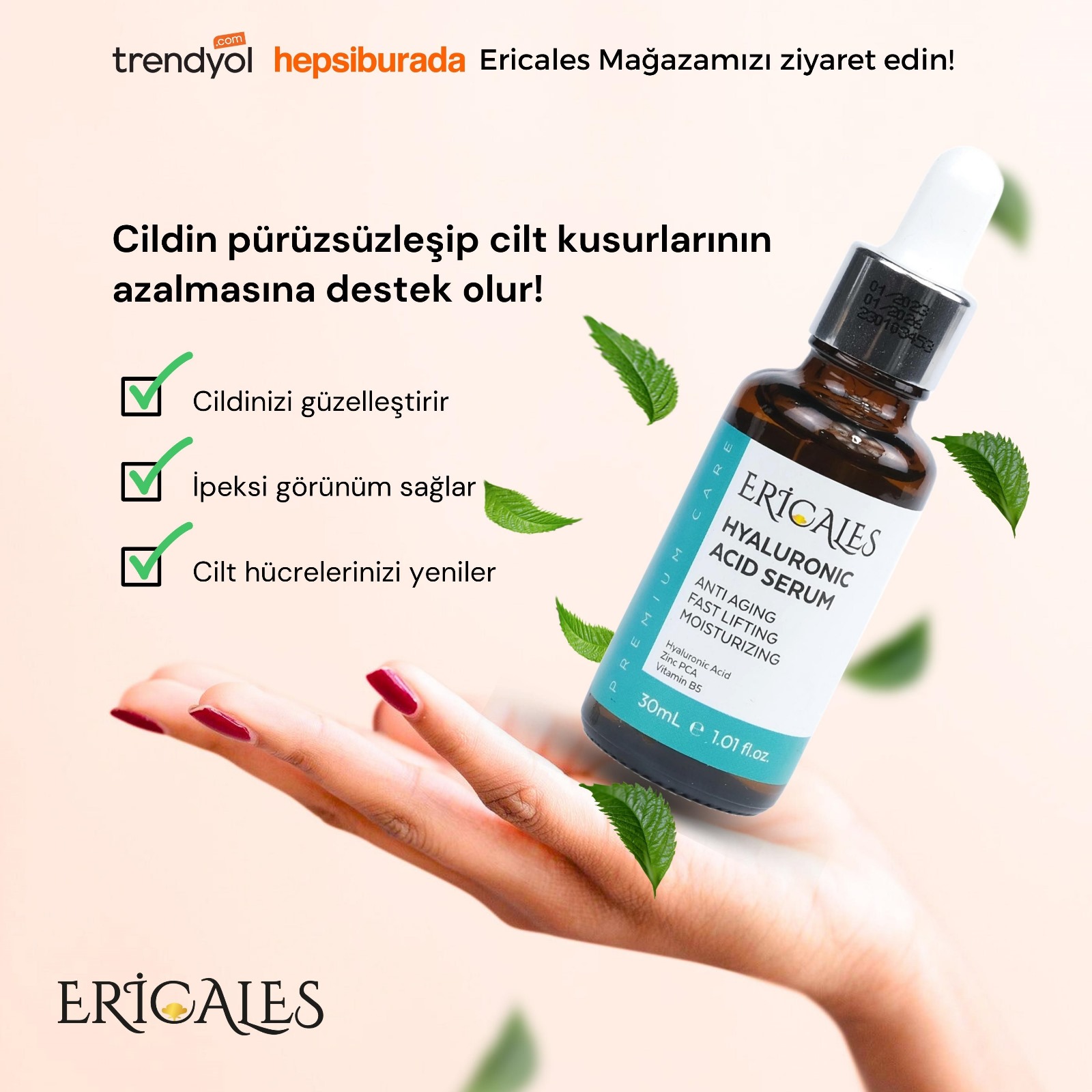 Hyaluronik Asit Serum