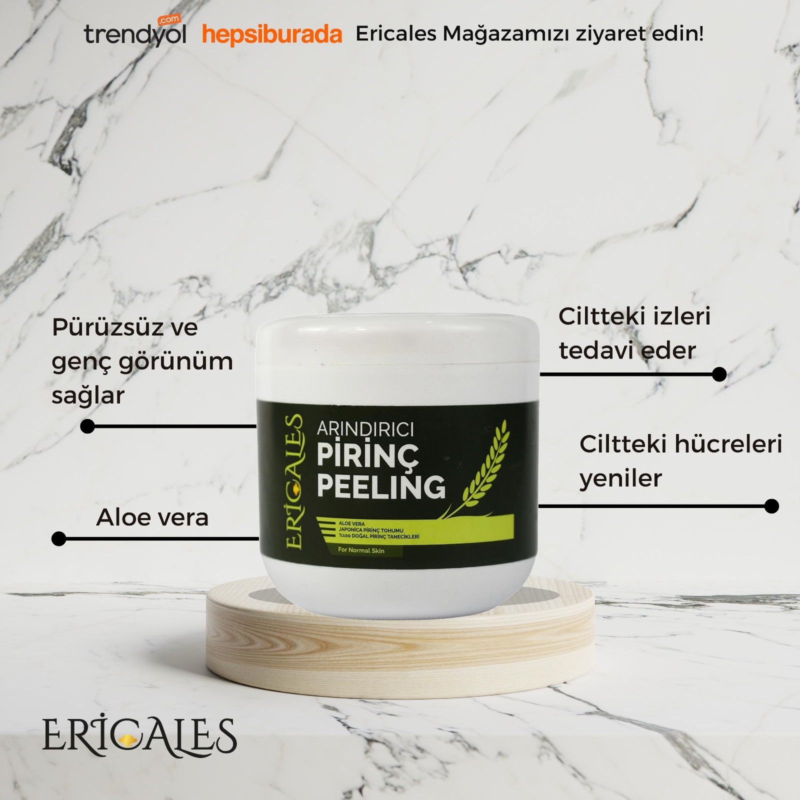 Arındırıcı Pirinç Peeling